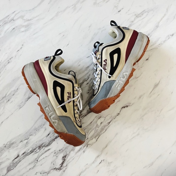FILA x Urban Outfitters Exclusive Distressed Disruptor 2 Chunky Sneaker - Picture 1 of 15
